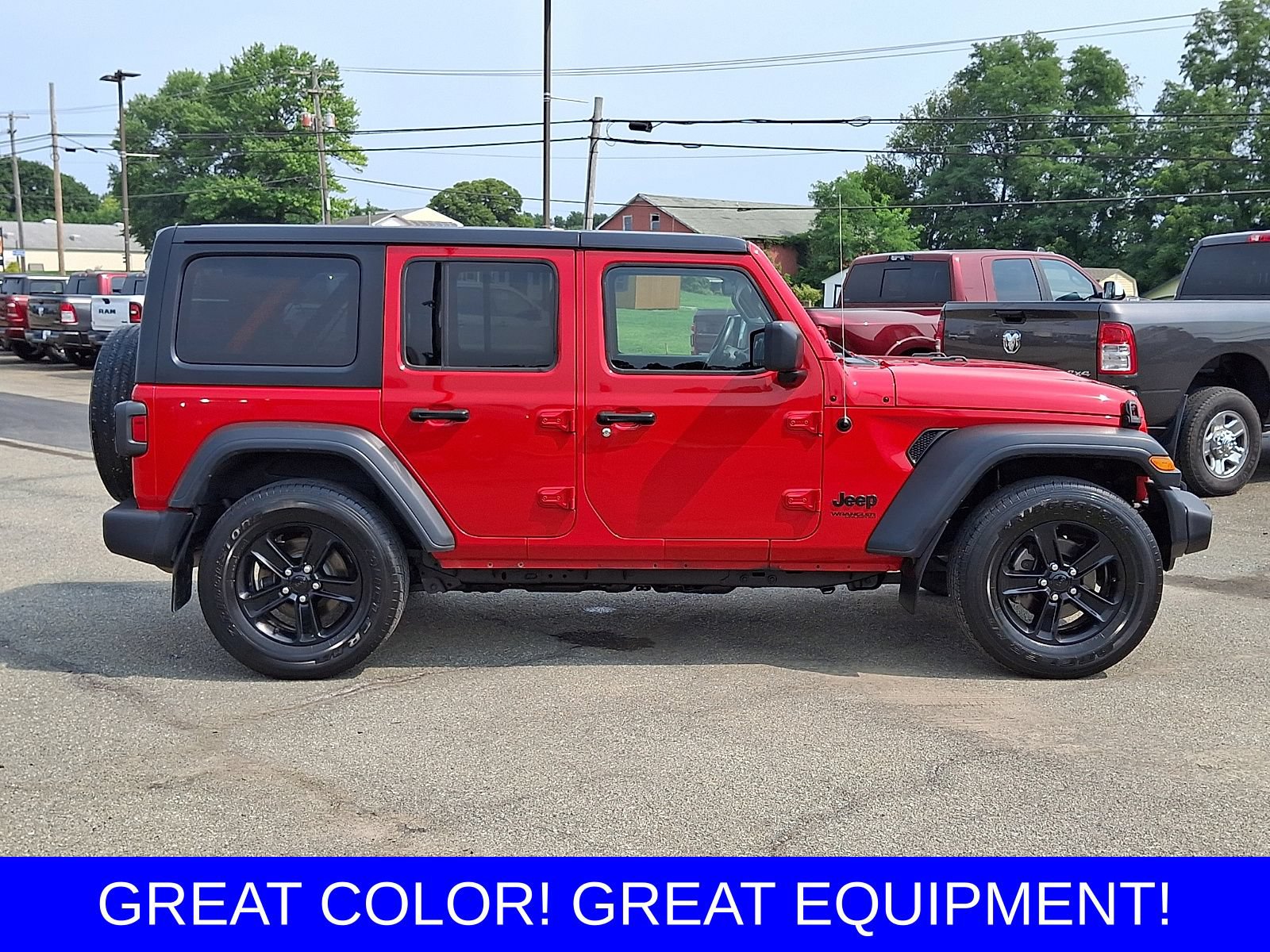 Used 2020 Jeep Wrangler Unlimited Sport AWD/4WD image 8