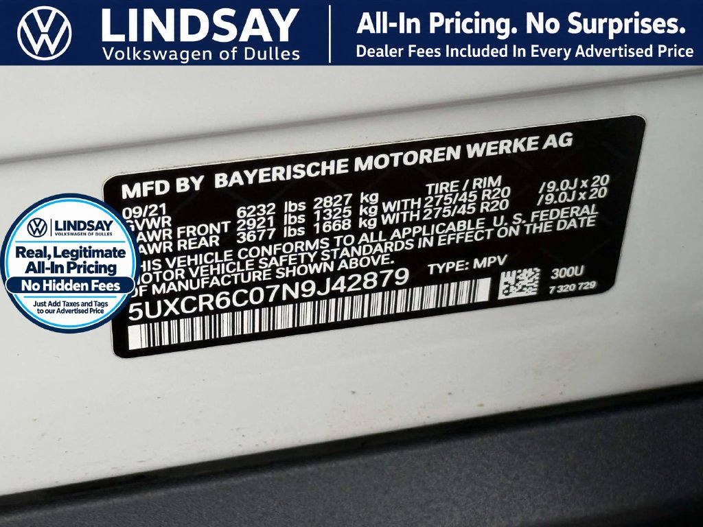 Used 2022 BMW X5 xDrive40i w/ Premium Package AWD/4WD image 28