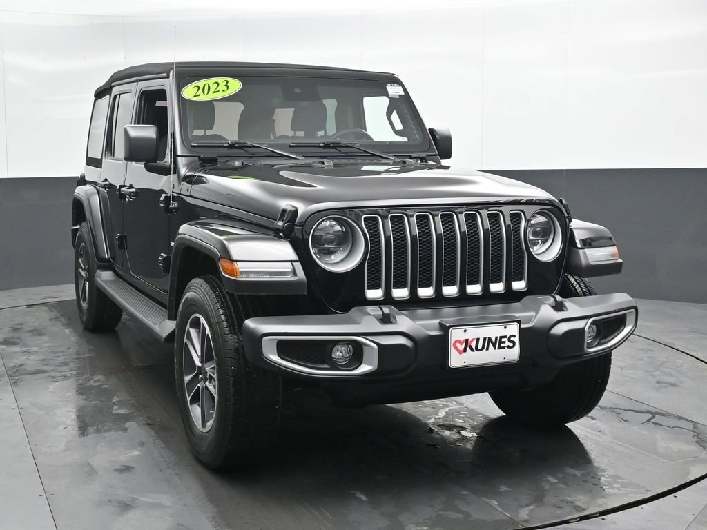 Used 2023 Jeep Wrangler Sahara w/ LED Lighting Group image 4