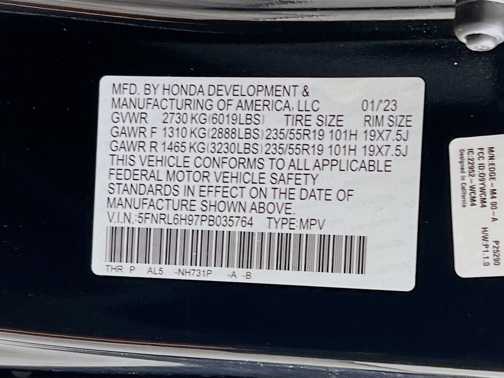 Used 2023 Honda Odyssey Elite image 35
