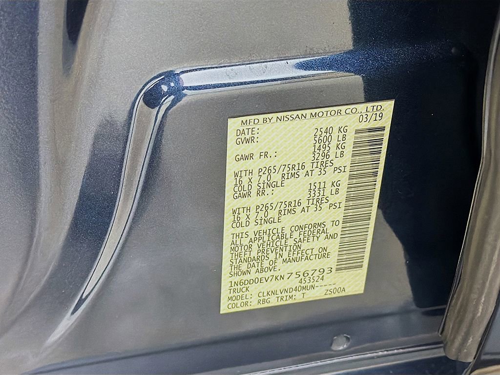 Used 2019 Nissan Frontier PRO-4X image 36