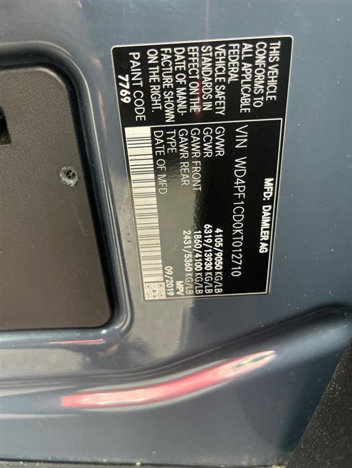 Used 2019 Mercedes-Benz Sprinter 170 image 7