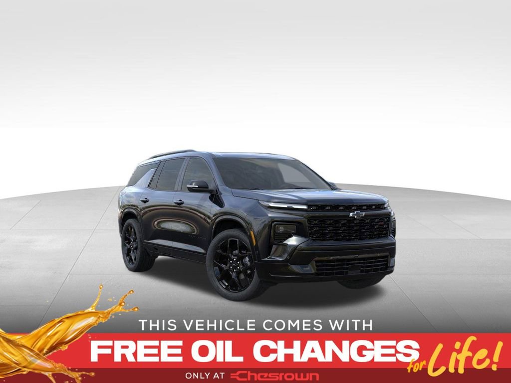 New 2025 Chevrolet Traverse RS w/ LPO, Floor Liner Package