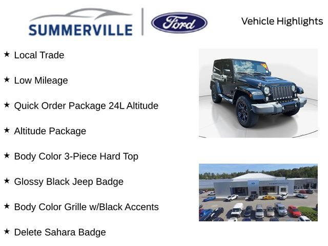 Used 2018 Jeep Wrangler Sahara AWD/4WD image 2