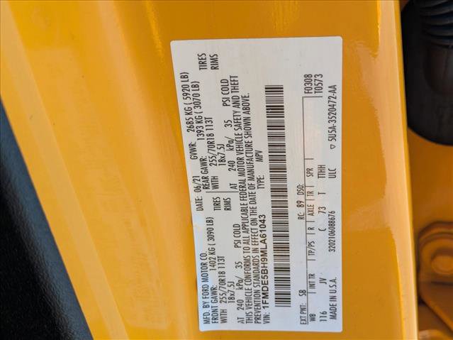 Certified 2021 Ford Bronco Outer Banks image 24