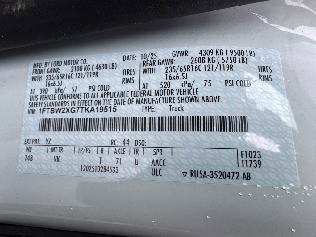 Used 2026 Ford Transit 350 148 High Roof AWD w/ Load Area Protection Package image 21