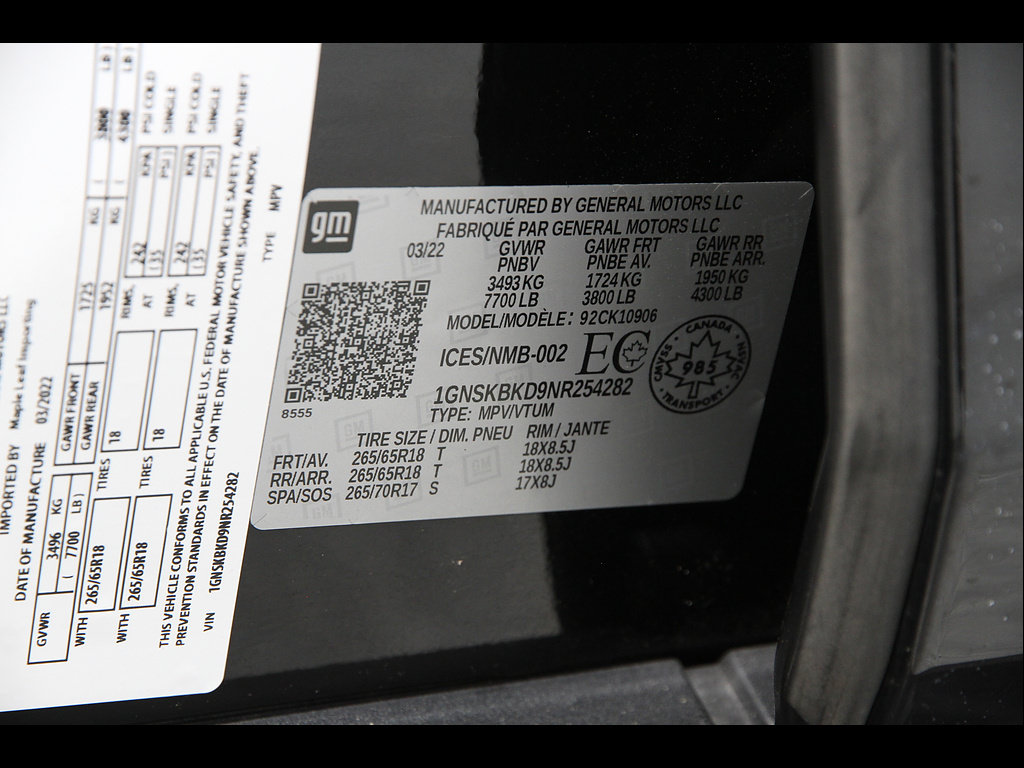 Certified 2022 Chevrolet Suburban LS AWD/4WD image 24