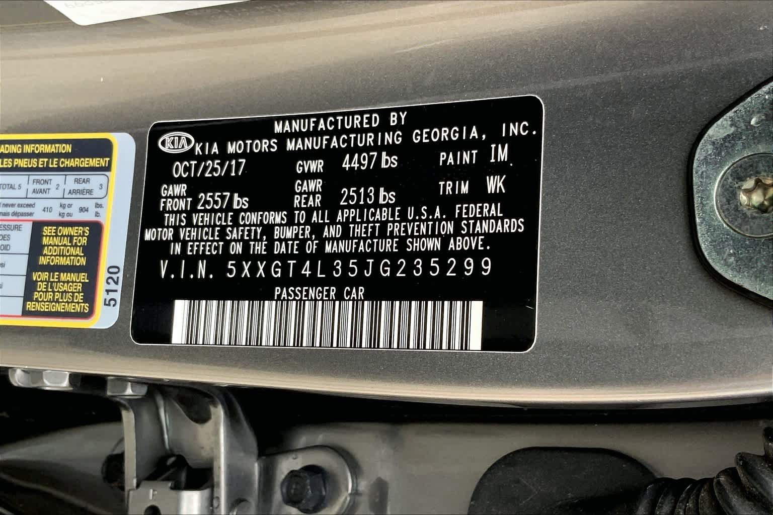 Used 2018 Kia Optima LX FWD image 34