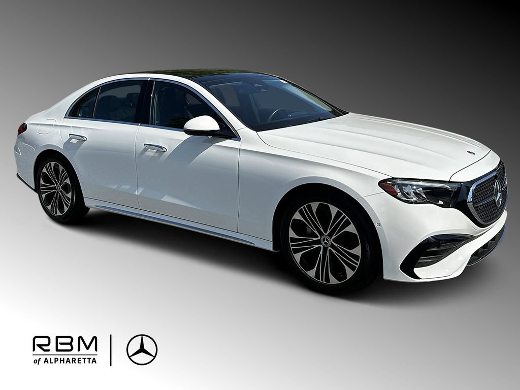 Certified 2025 Mercedes-Benz E 350 Sedan w/ Winter Package image 1