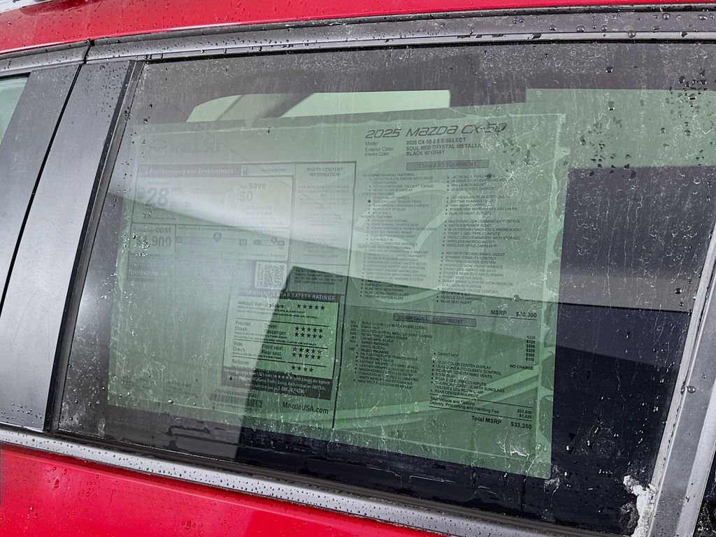Used 2025 MAZDA CX-50 AWD 2.5 S w/ Cargo Package image 13
