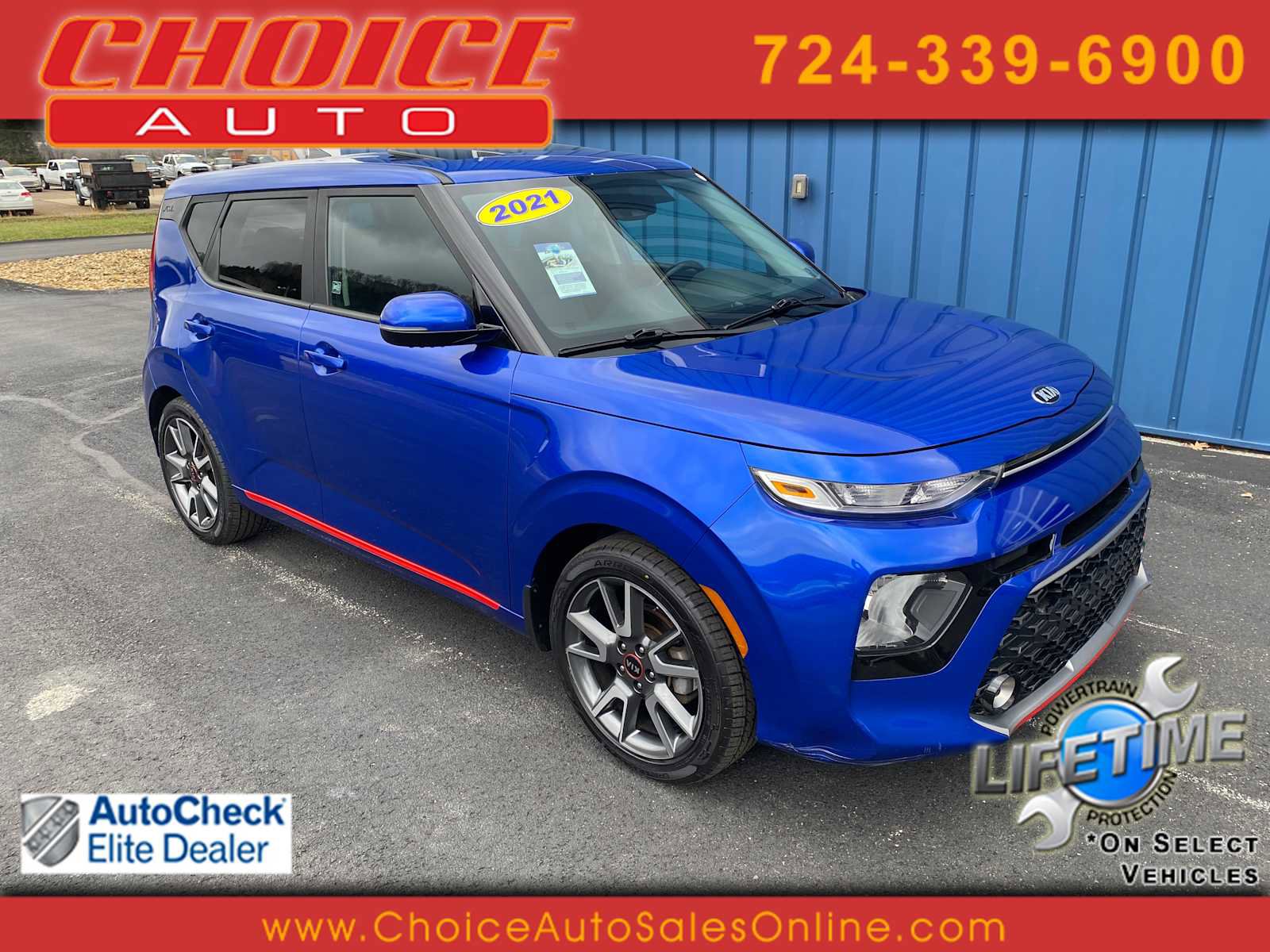 Used 2021 Kia Soul GT-Line FWD image 1