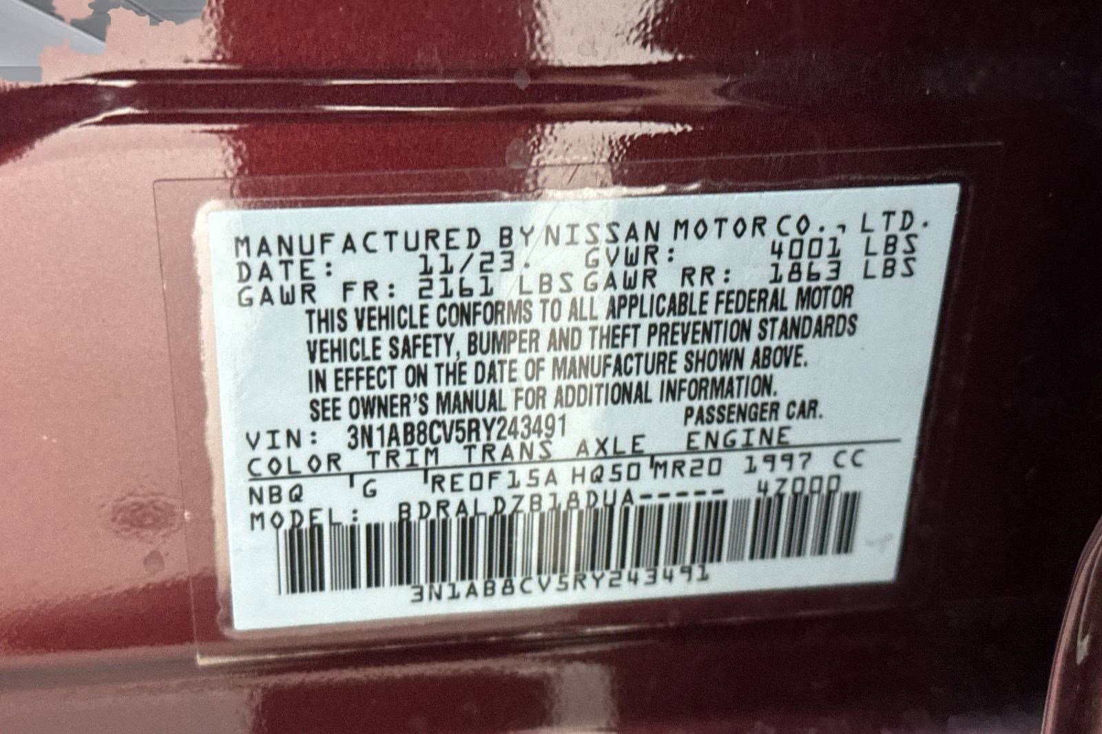 Used 2024 Nissan Sentra SV image 22