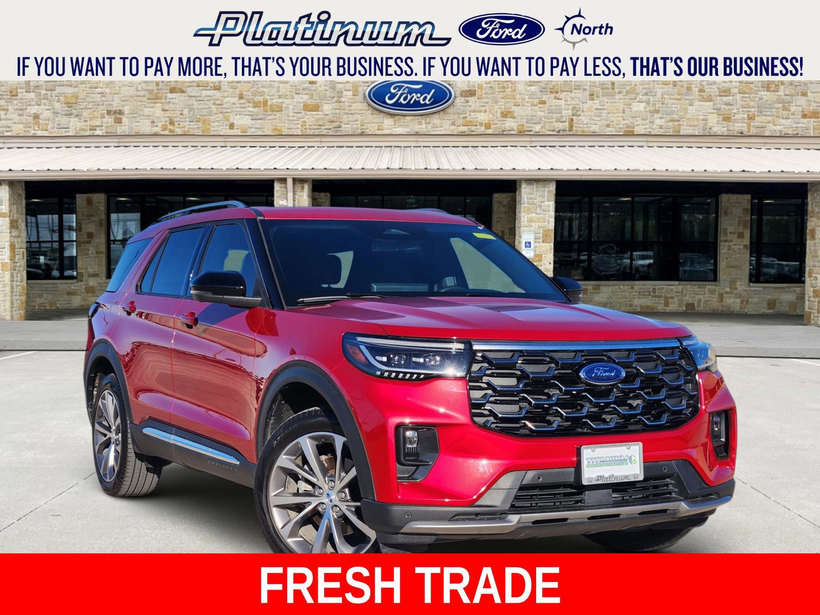 Used 2025 Ford Explorer Platinum w/ Ultimate Package