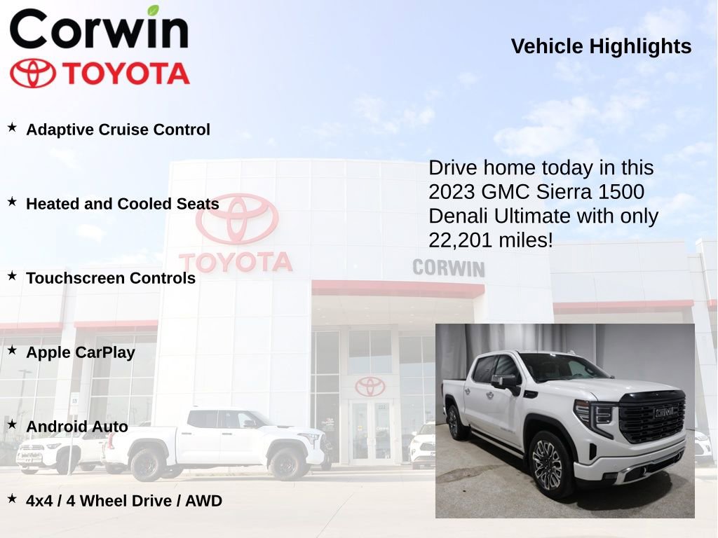 Used 2023 GMC Sierra 1500 Denali Ultimate image 7