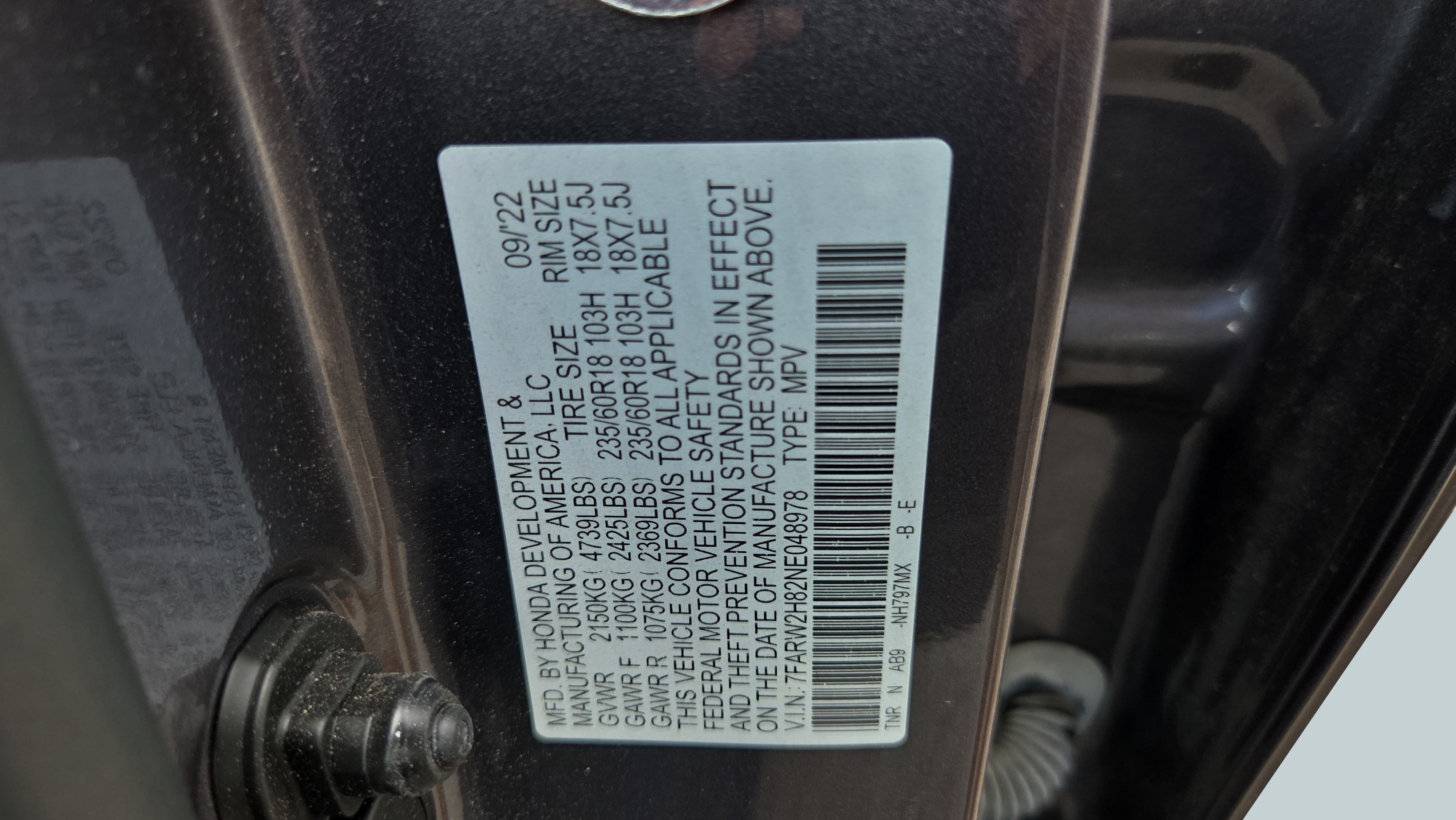Certified 2022 Honda CR-V EX-L image 19