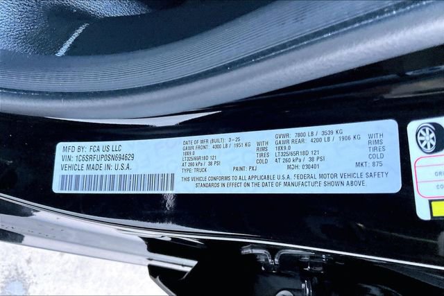 Used 2025 RAM 1500 RHO w/ RHO Level 1 Equipment Group image 32