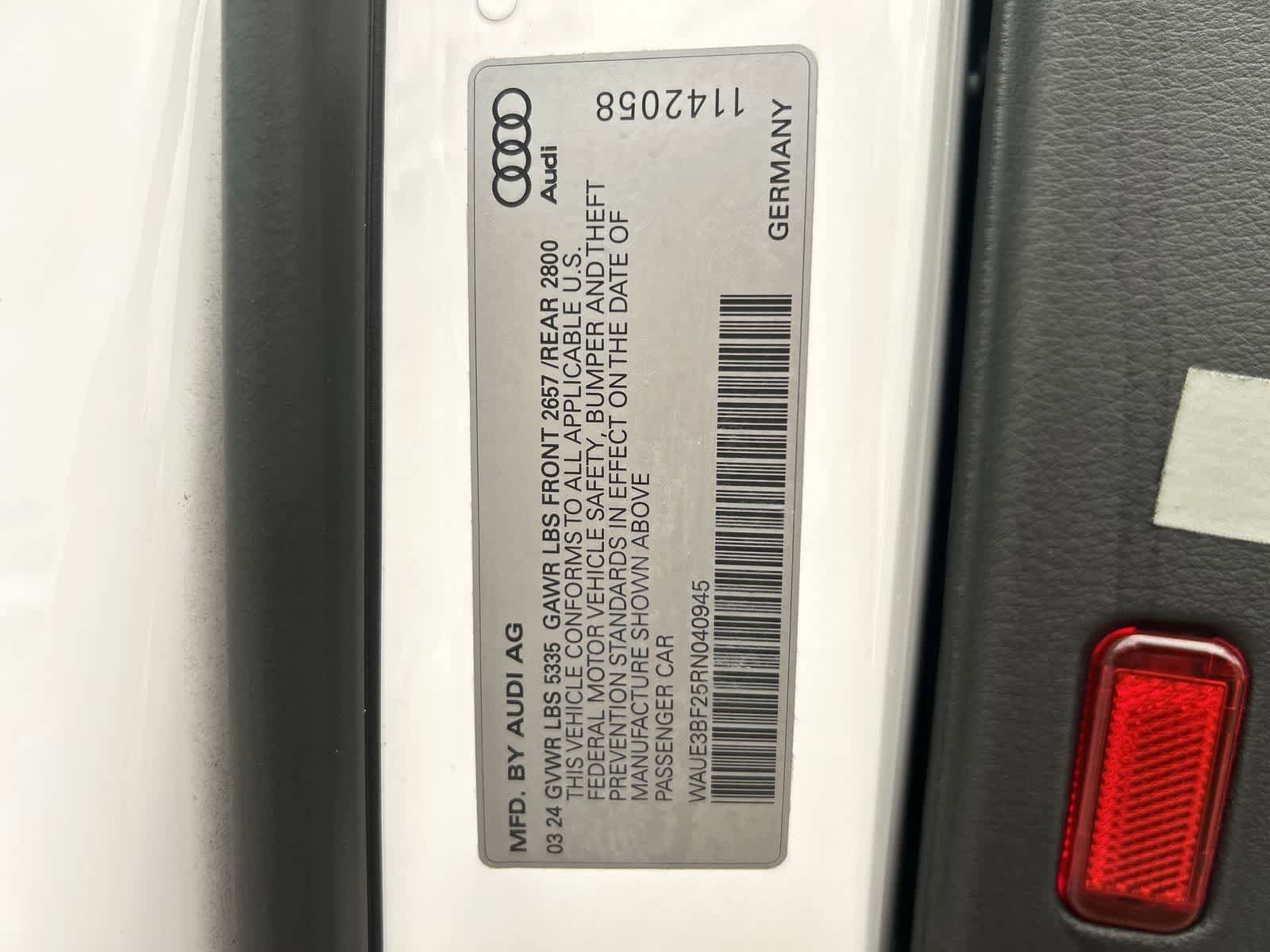 Used 2024 Audi A6 Premium Plus AWD/4WD image 2