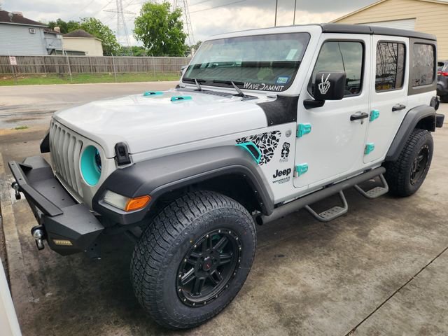 Used 2021 Jeep Wrangler Unlimited Sport AWD/4WD image 3