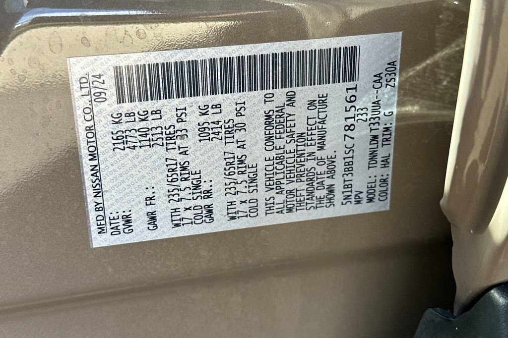 Used 2025 Nissan Rogue SV w/ Rock Creek Premium Package image 30