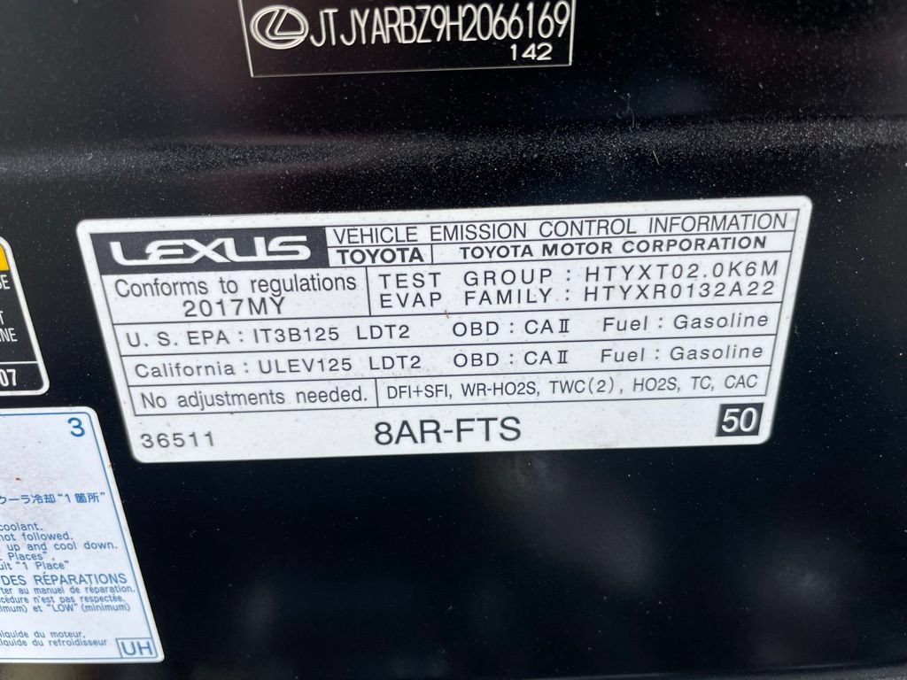 Used 2017 Lexus NX 200t FWD w/ Premium Package image 39