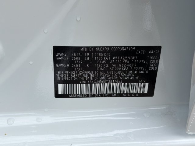 New 2026 Subaru Crosstrek 2.5i Premium AWD/4WD image 26