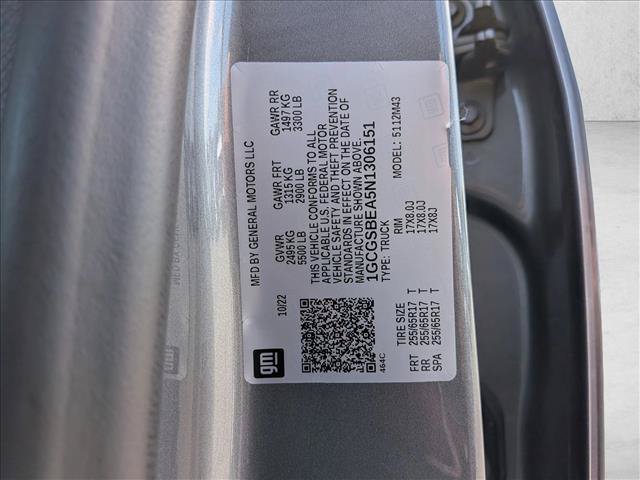Used 2022 Chevrolet Colorado W/T w/ WT Convenience Package RWD image 24
