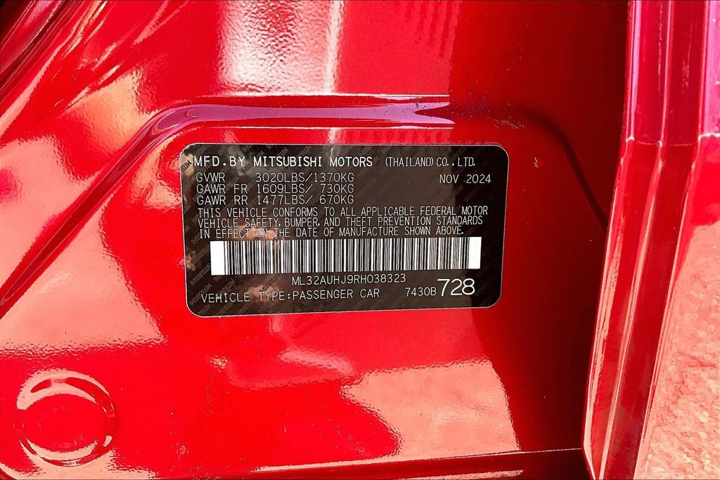 Used 2024 Mitsubishi Mirage ES FWD image 34