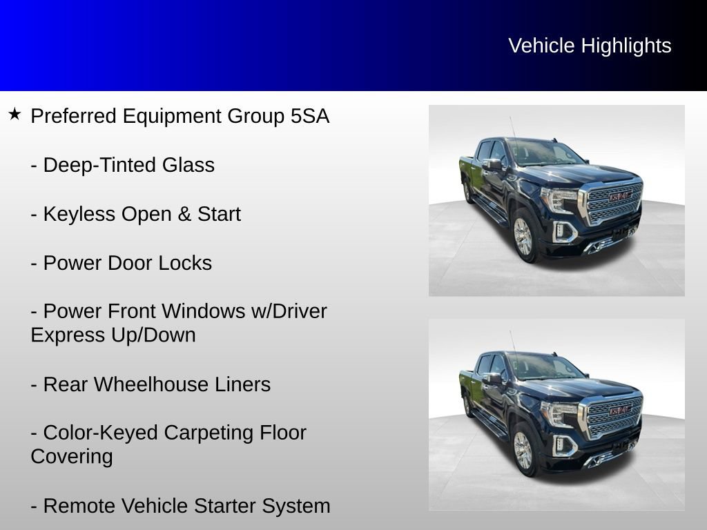 Used 2020 GMC Sierra 1500 Denali w/ Driver Alert Package II AWD/4WD image 12