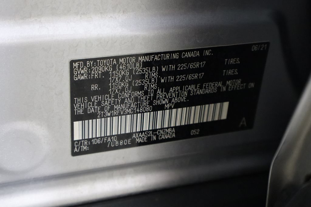 Used 2021 Toyota RAV4 XLE w/ Convenience Package FWD image 39