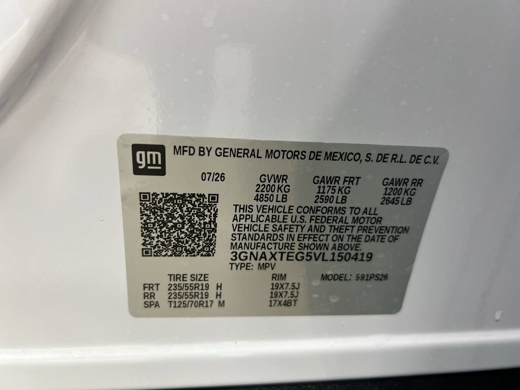 New 2027 Chevrolet Equinox RS AWD/4WD image 28