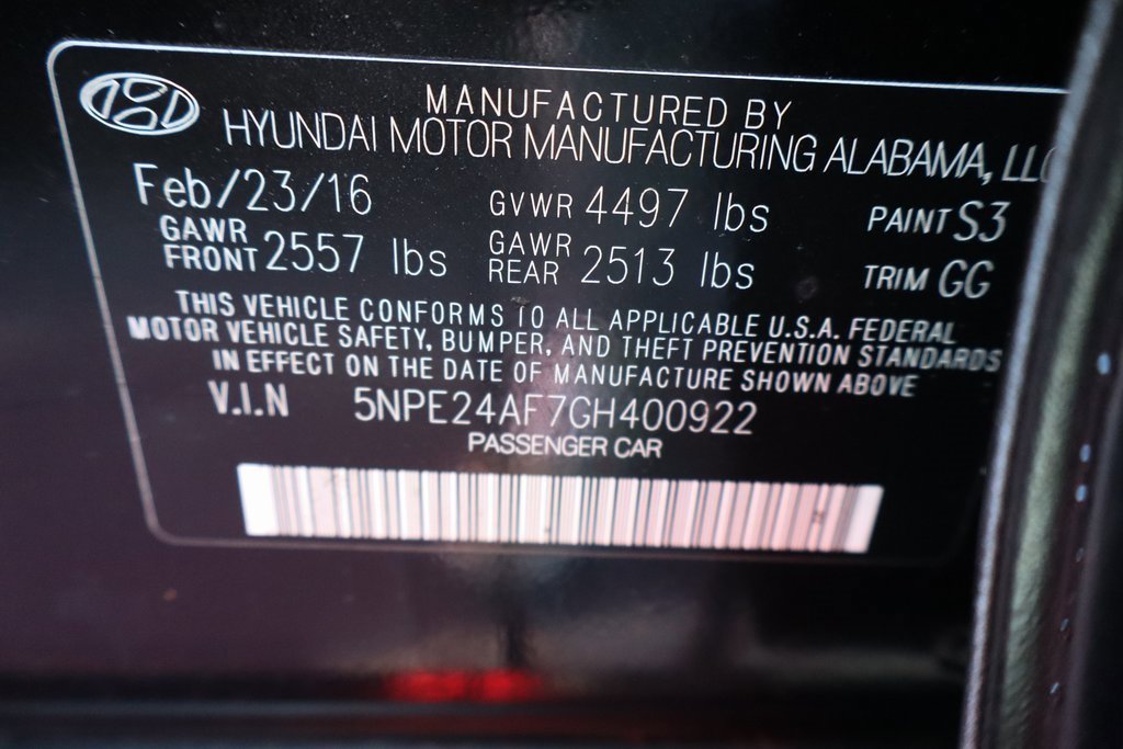 Used 2016 Hyundai Sonata SE image 35