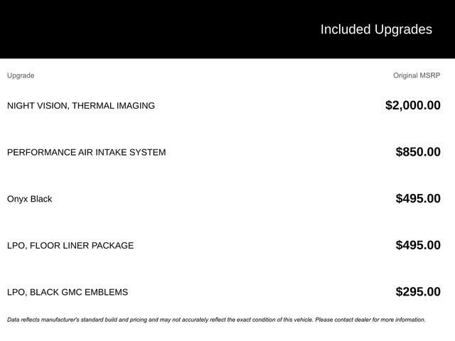 New 2026 GMC Yukon AT4 Ultimate w/ LPO, Floor Liner Package image 2