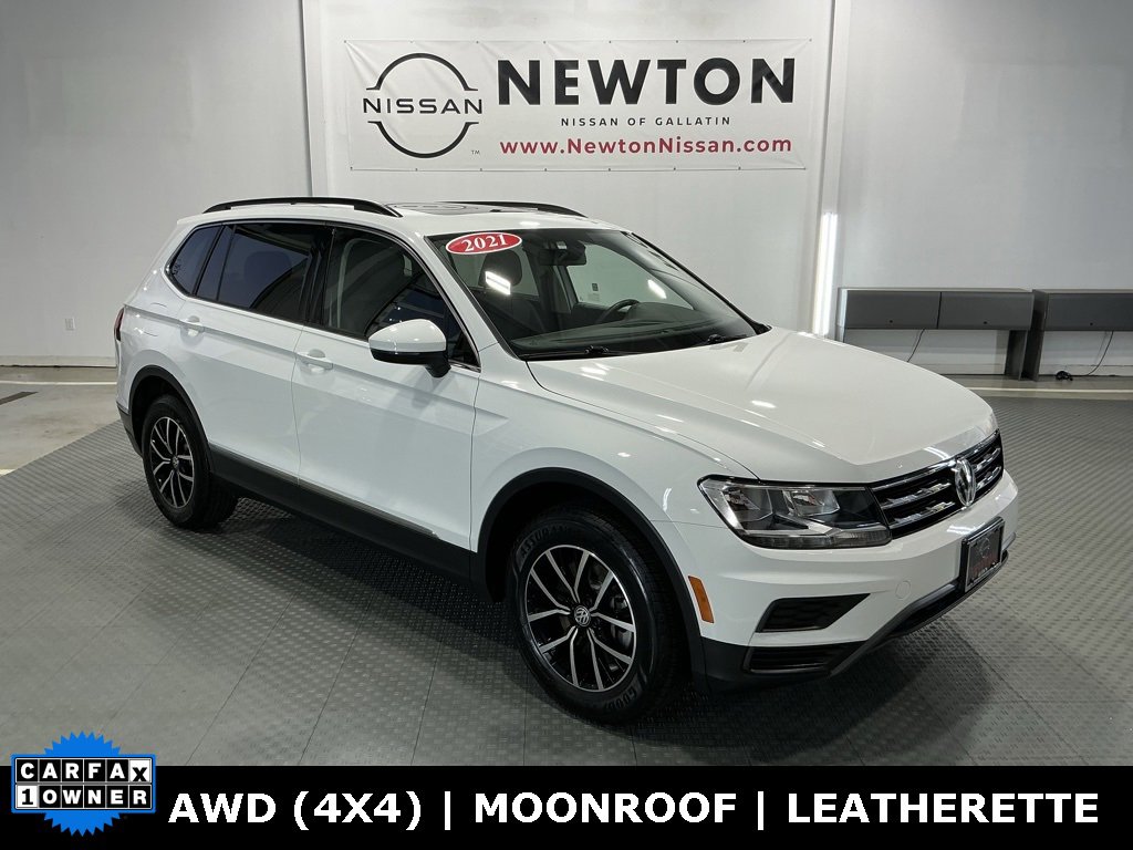 Used 2021 Volkswagen Tiguan SE w/ Panoramic Sunroof Package