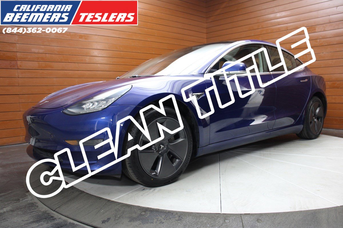 Used 2019 Tesla Model 3 Long Range AWD/4WD image 1