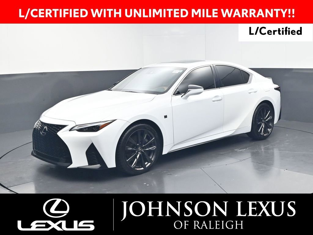 Certified 2024 Lexus IS 350 F Sport w/ Accessory Package