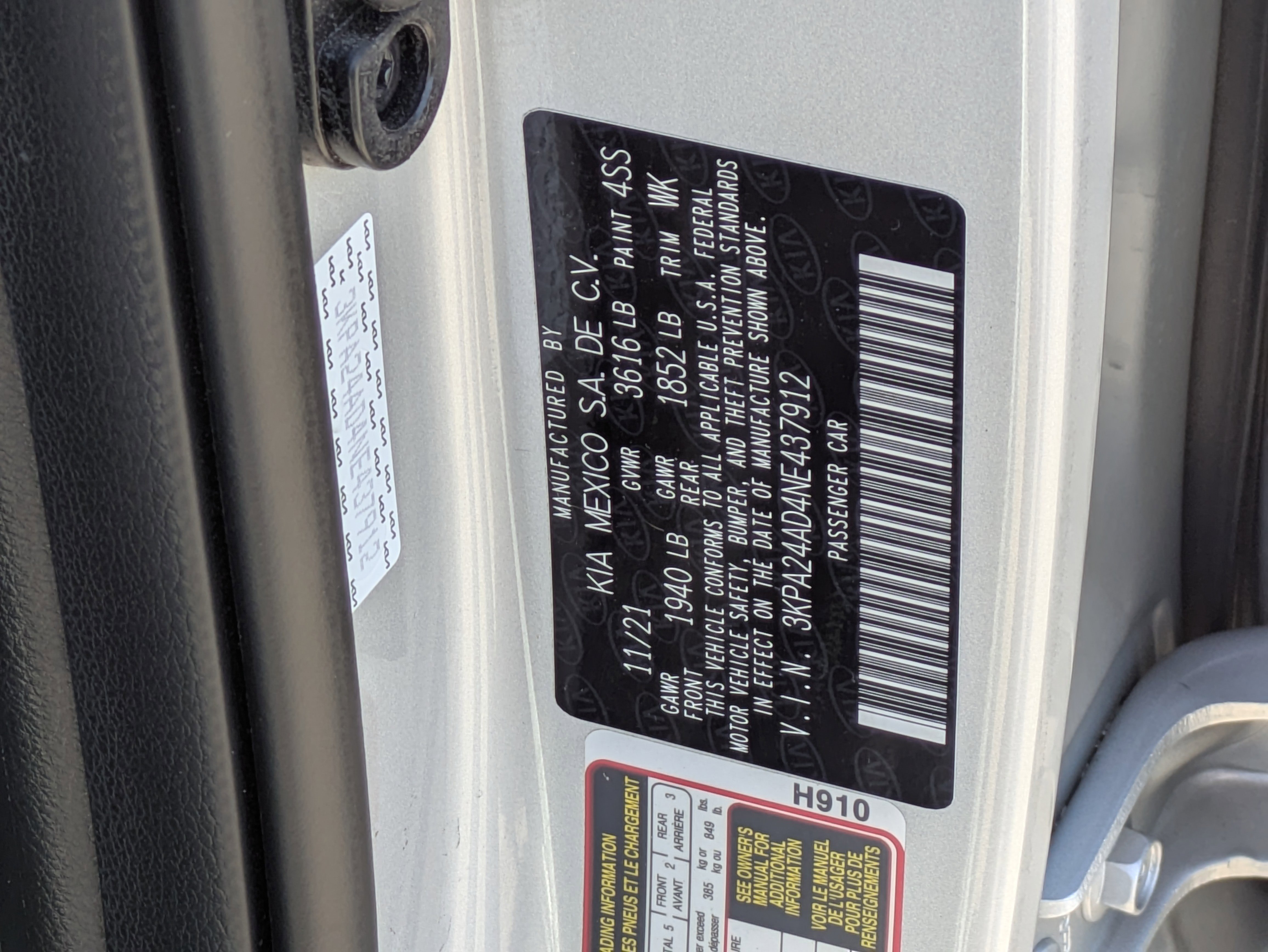 Used 2022 Kia Rio LX image 30