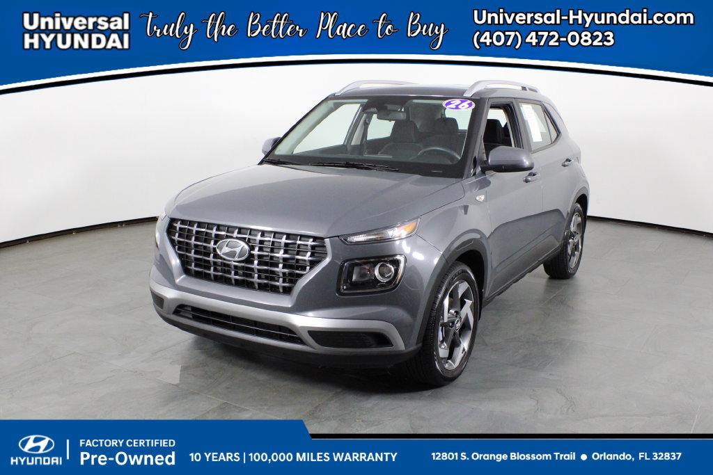Certified 2026 Hyundai Venue SEL