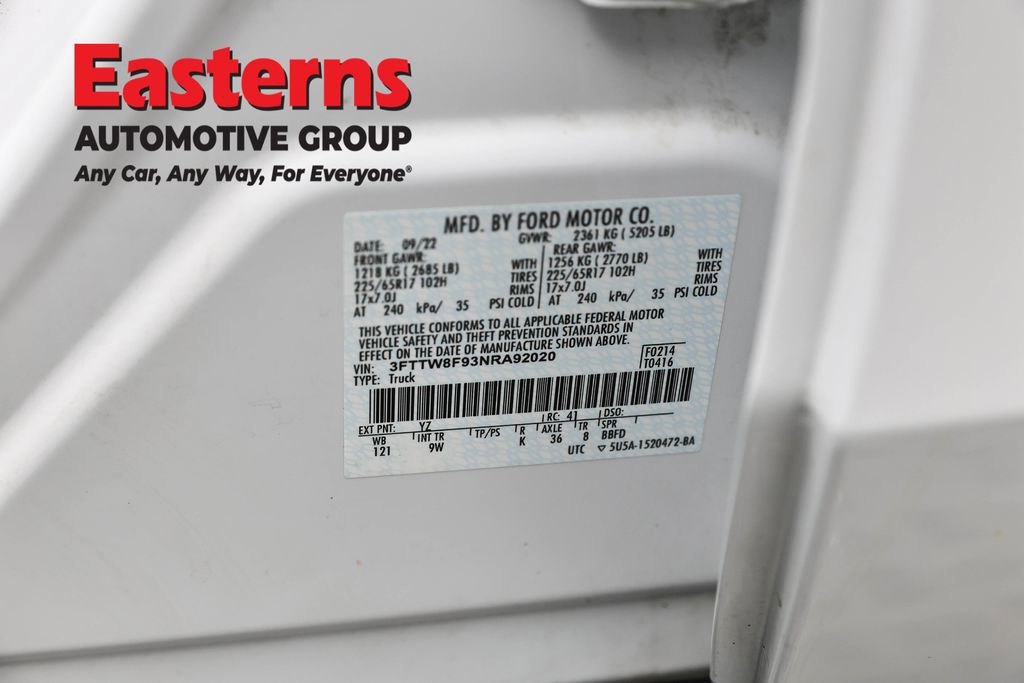 Used 2022 Ford Maverick XL w/ Equipment Group 100A Standard AWD/4WD image 35