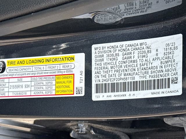 Used 2023 Honda Civic LX image 30