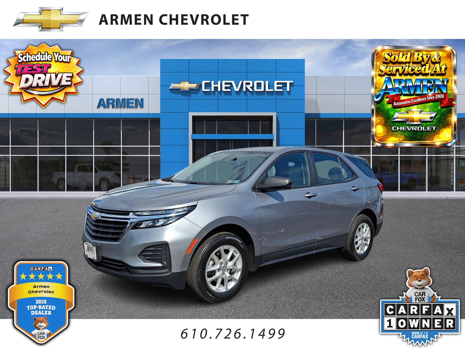 Certified 2024 Chevrolet Equinox LS image 1