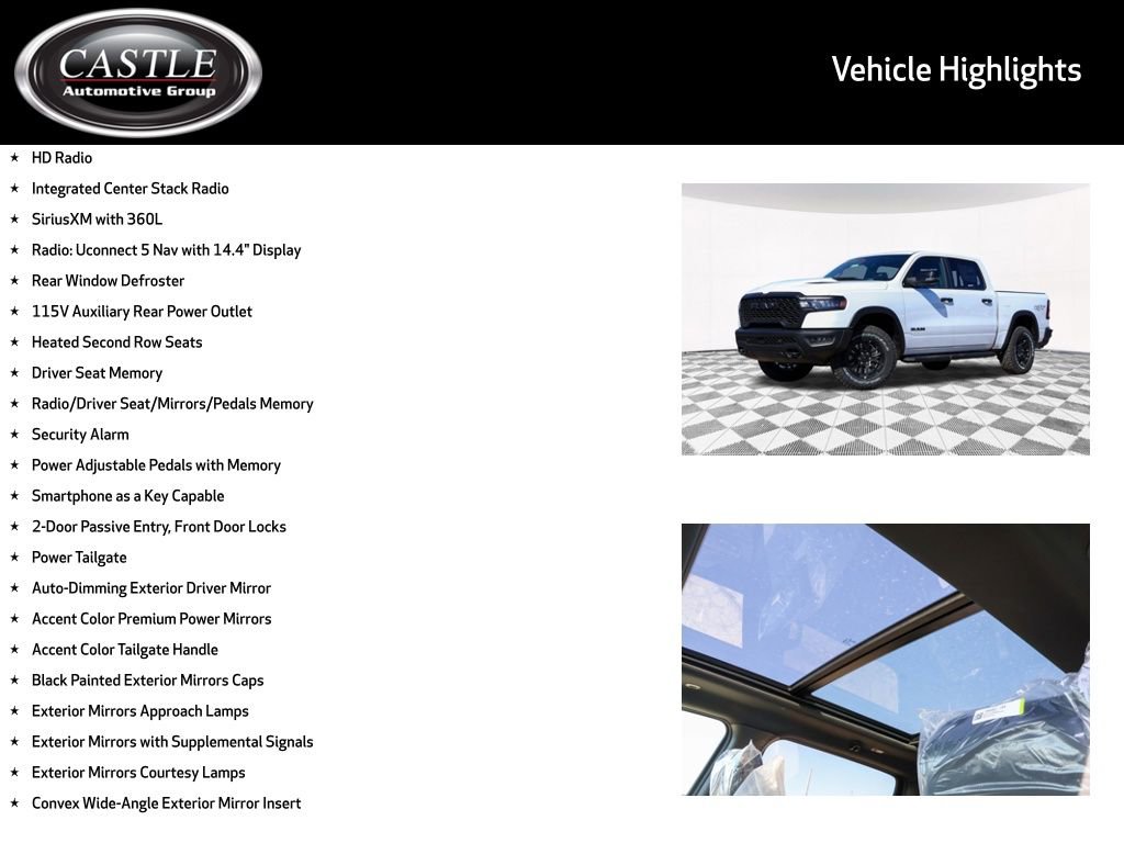 New 2026 RAM 1500 Rebel w/ G/T Package image 14