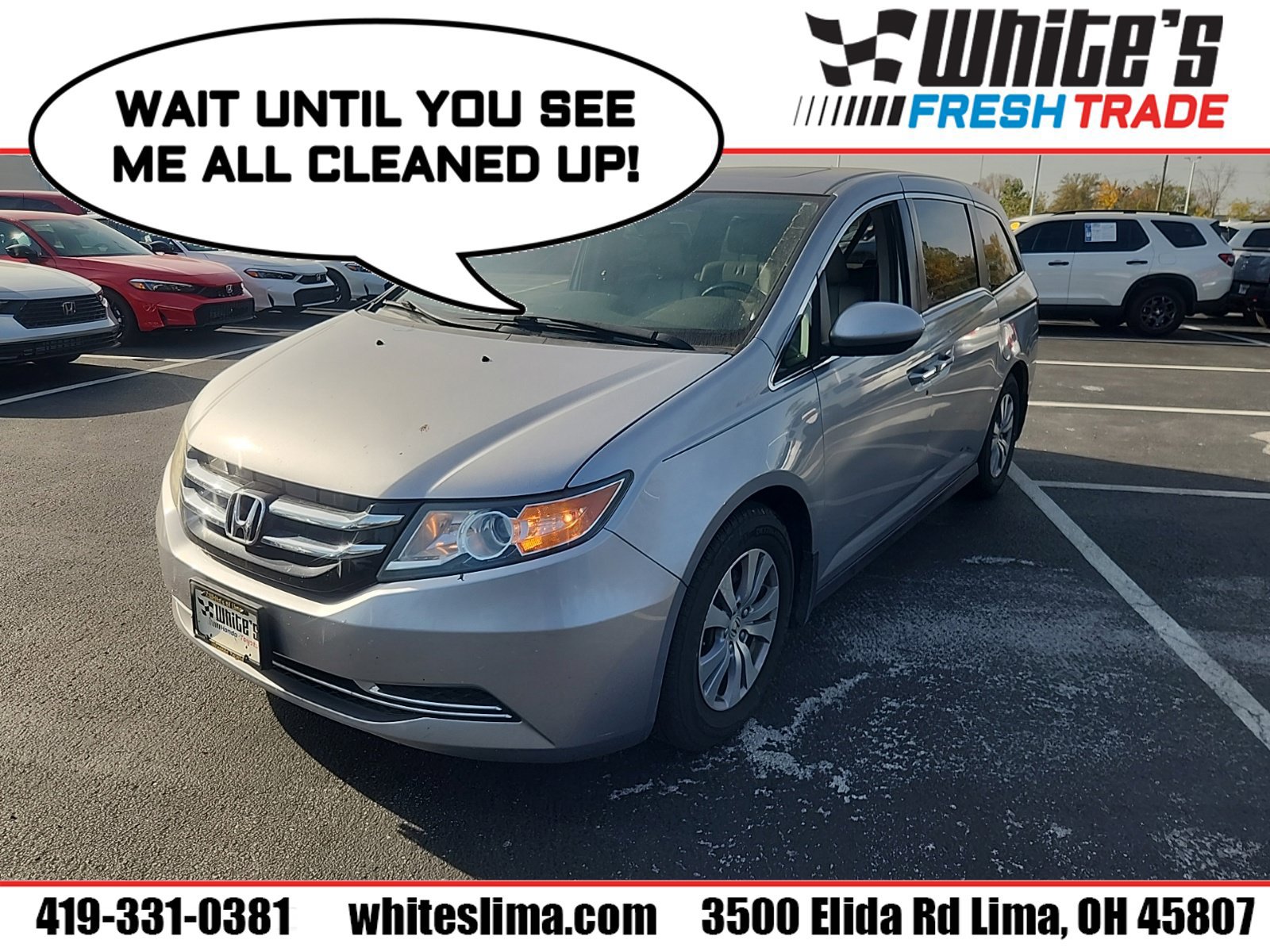 Used 2017 Honda Odyssey EX-L image 1