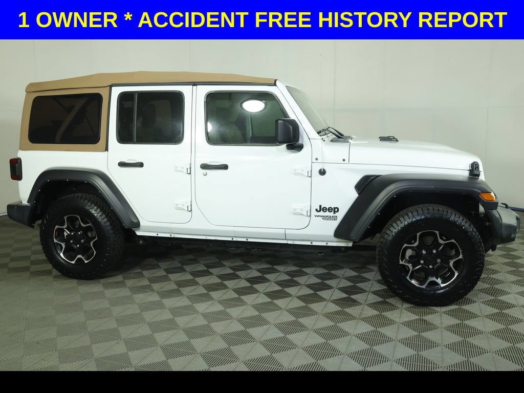 Used 2021 Jeep Wrangler Unlimited Sport AWD/4WD image 2