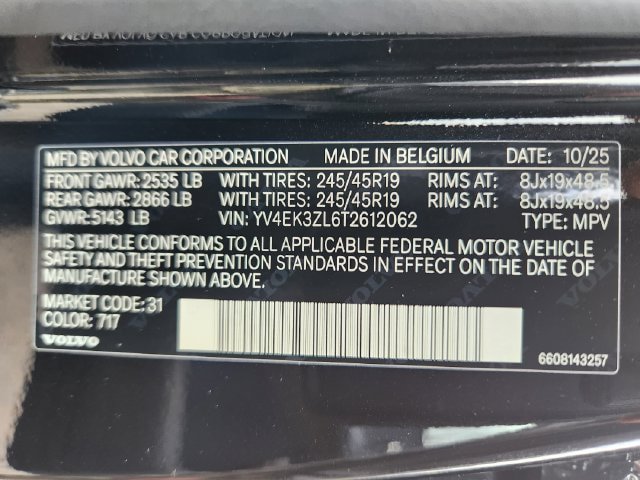 New 2026 Volvo EX30 Ultra w/ Climate Package AWD/4WD image 23