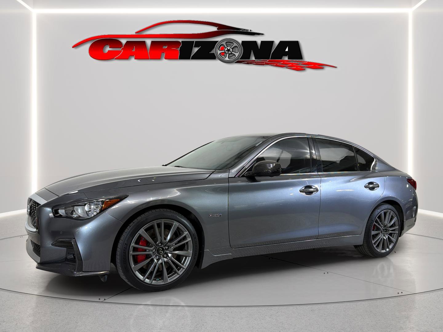 Used 2020 INFINITI Q50 Red Sport 400 image 5