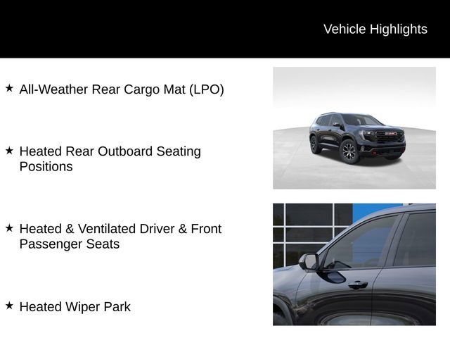 New 2026 GMC Acadia AT4 w/ Luxury Package image 15