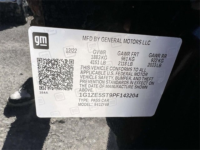 Certified 2023 Chevrolet Malibu LT w/ Driver Confidence Package image 24