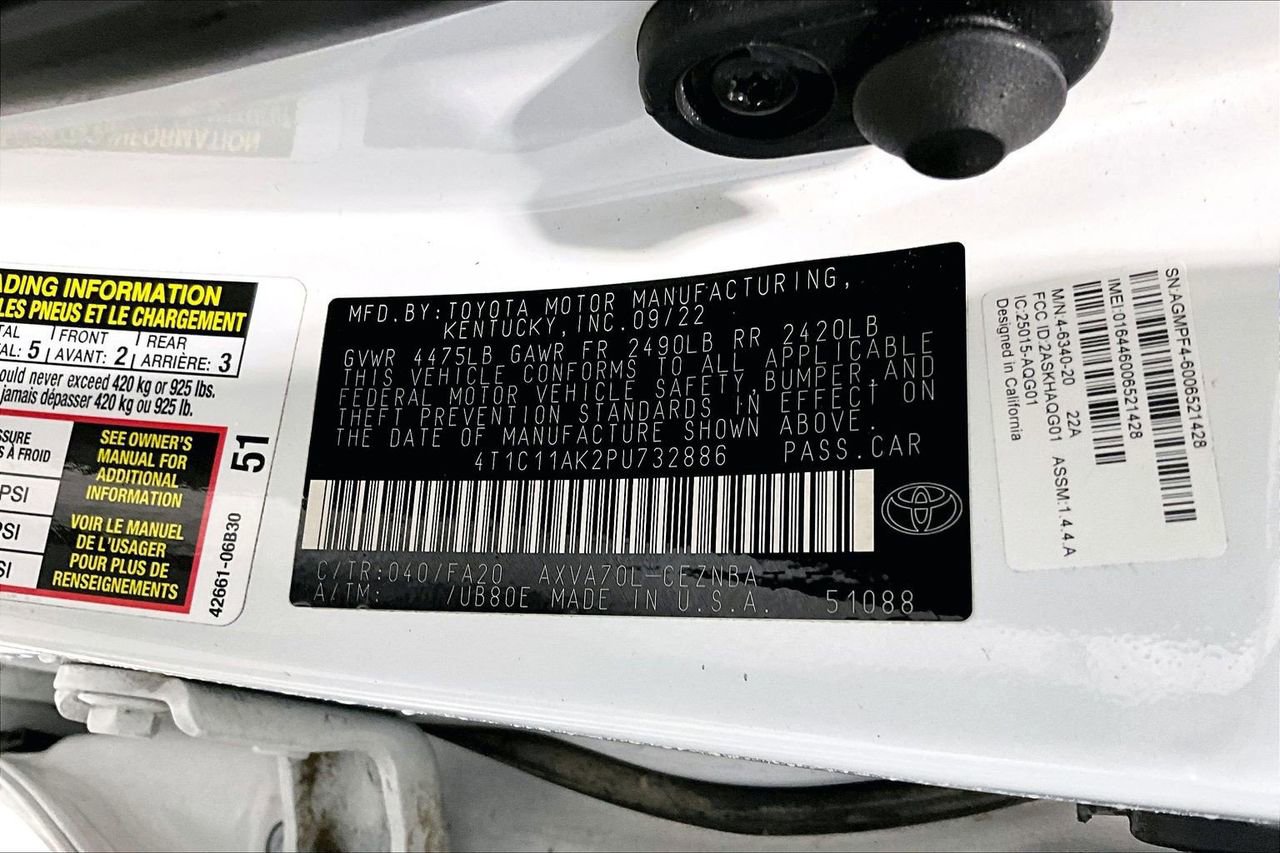 Used 2023 Toyota Camry LE FWD image 6