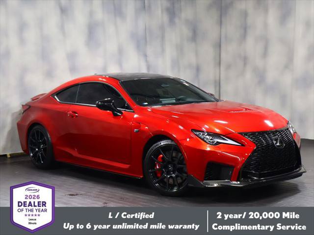 Certified 2025 Lexus RC F Final Edition w/ Protection Package RWD image 1