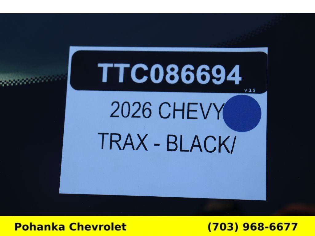 New 2026 Chevrolet Trax RS w/ Driver Confidence Package FWD image 33